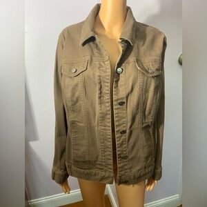 Women's Brown Denim Jacket